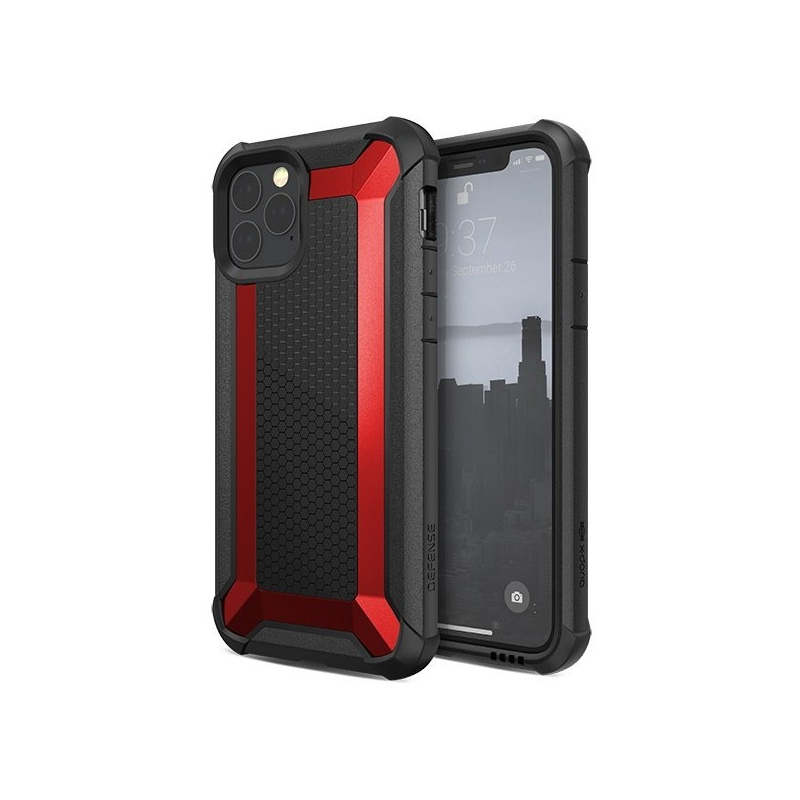 X-Doria Distributor - 6950941486262 - XDR041RED - X-Doria Defense Tactical – Aluminum case for iPhone 11 Pro (Drop test 3m) (Red) - B2B homescreen