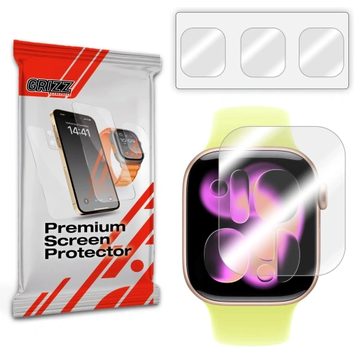Folia hydrożelowa GrizzGlass Hydrofilm do Apple Watch 11 46mm