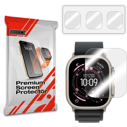 Folia hydrożelowa GrizzGlass Hydrofilm do Apple Watch Ultra 3 49mm