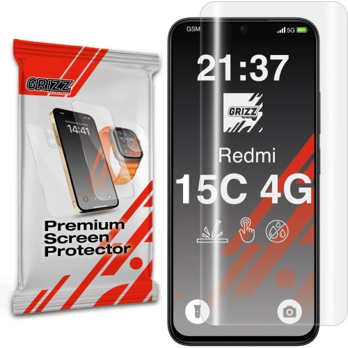 Folia hydrożelowa GrizzGlass Hydrofilm do Xiaomi Redmi 15C 4G