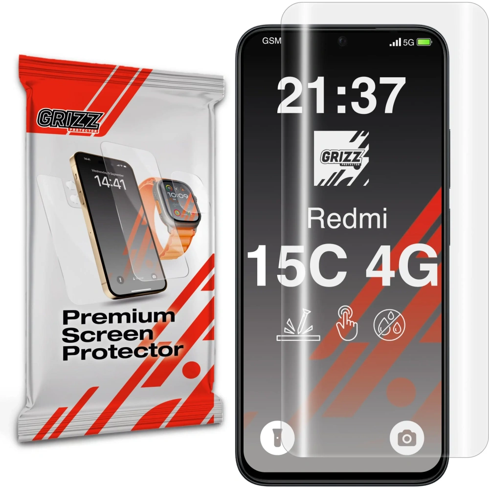 Folia hydrożelowa GrizzGlass Hydrofilm do Xiaomi Redmi 15C 4G
