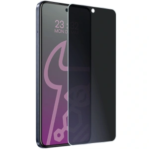 Prywatyzujące szkło hybrydowe Bizon Glass Mule Shadow do Infinix Hot 50 Pro 4G matowe