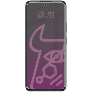 Prywatyzujące szkło hybrydowe Bizon Glass Mule Shadow do Infinix Hot 50 Pro 4G matowe
