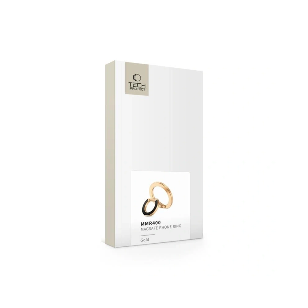Uchwyt Tech-Protect MMR400 Lamano Magnetic MagSafe Phone Ring Gold