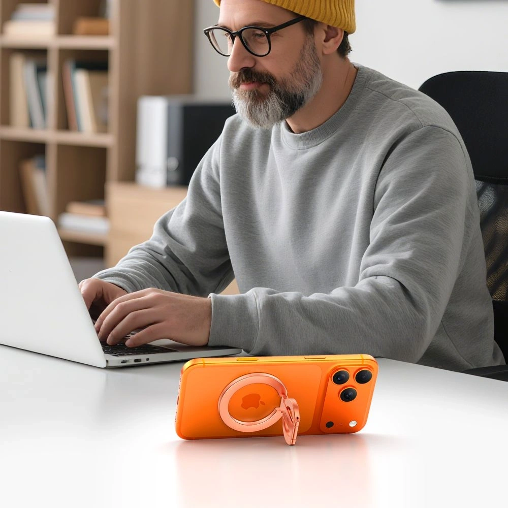 Uchwyt Tech-Protect MMR400 Lamano Magnetic MagSafe Phone Ring Rose Gold