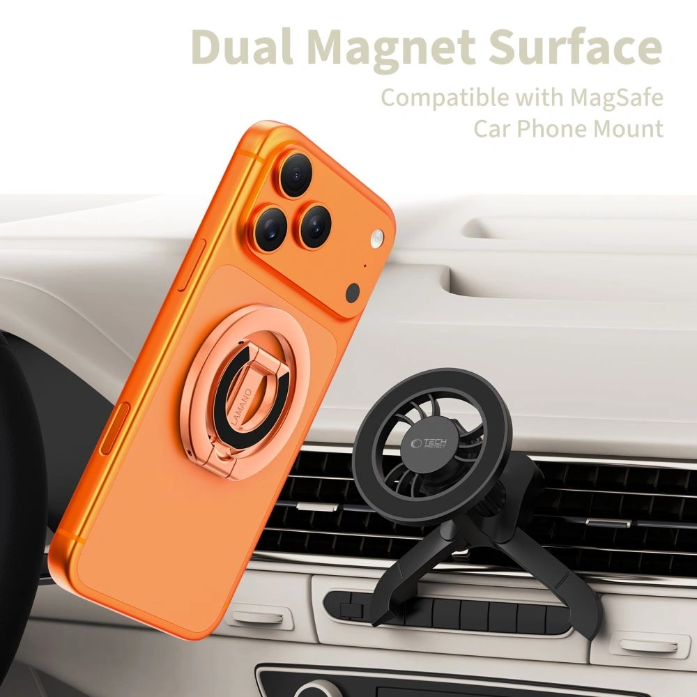 Uchwyt Tech-Protect MMR400 Lamano Magnetic MagSafe Phone Ring Rose Gold