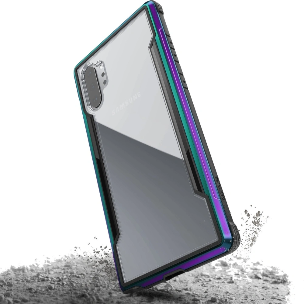 Hurtownia GSM - Hliníkový kryt X-Doria Defense Shield Samsung Galaxy Note 10+ Plus (Test pádu 3m) (Iridescent) - XDR040IRI - {ean13} - Hurt
