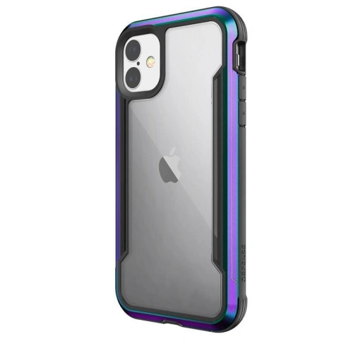 Etui aluminiowe X-Doria Defense Shield Apple iPhone 11 (Drop test 3m) (Iridescent)