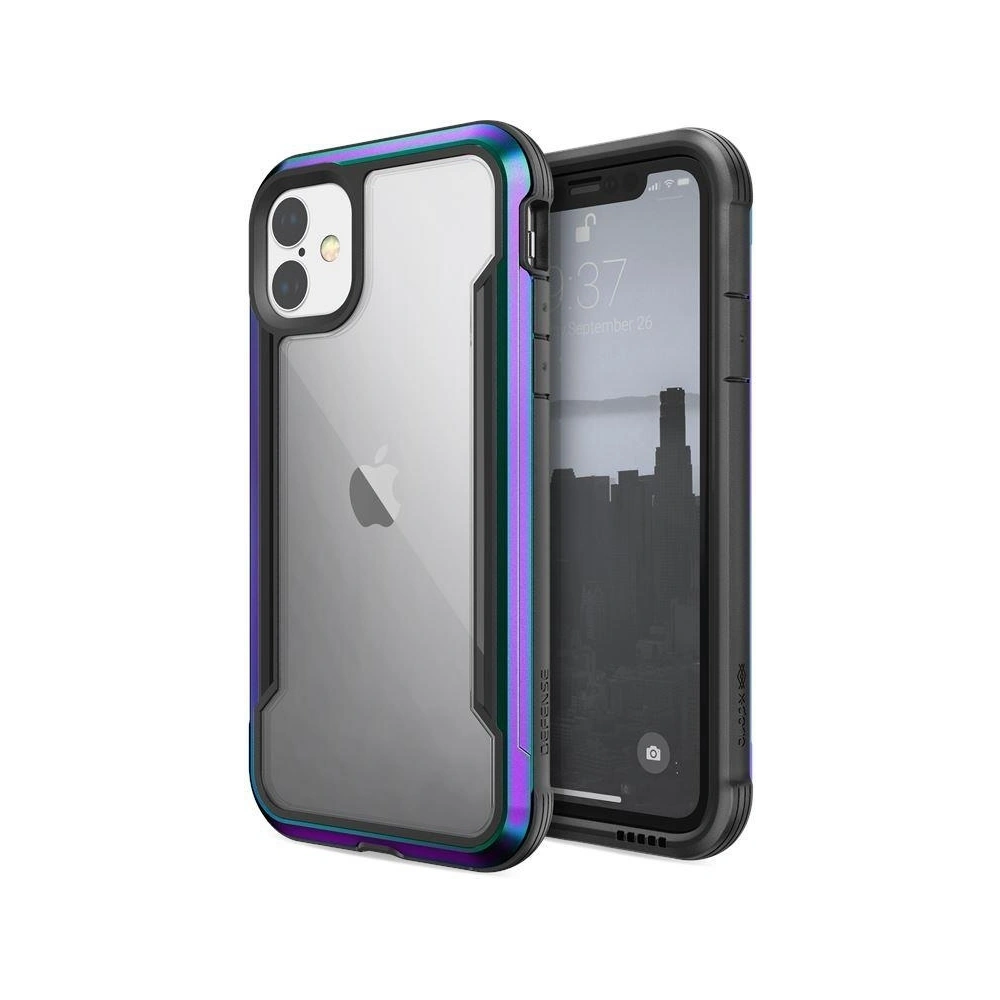 Hurtownia GSM - Etui hliníkové X-Doria Defense Shield Apple iPhone 11 (Test pádu 3m) (Iridescent) - XDR019IRI - {ean13} - Hurt