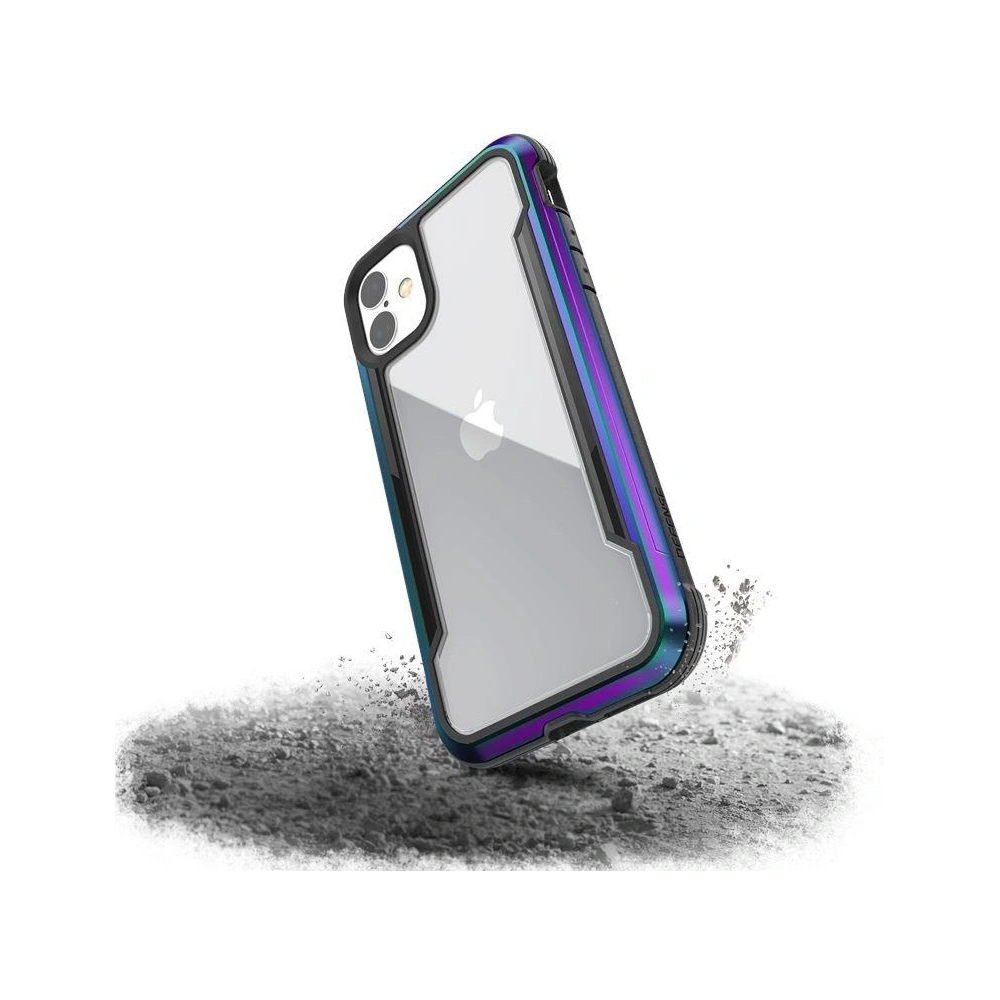 Hurtownia GSM - Etui hliníkové X-Doria Defense Shield Apple iPhone 11 (Test pádu 3m) (Iridescent) - XDR019IRI - {ean13} - Hurt