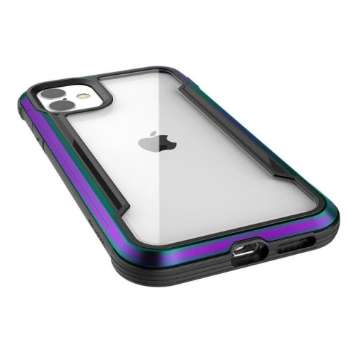 Etui aluminiowe X-Doria Defense Shield Apple iPhone 11 (Drop test 3m) (Iridescent)