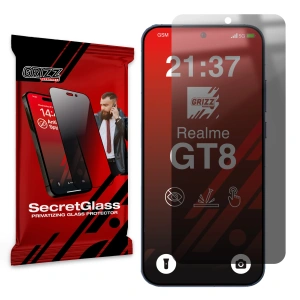 Matowe szkło prywatyzujące GrizzGlass SecretGlass do Realme GT8