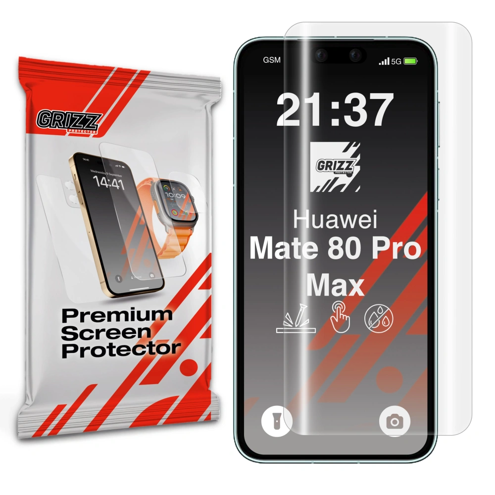 Folia hydrożelowa GrizzGlass Hydrofilm do Huawei Mate 80 Pro Max