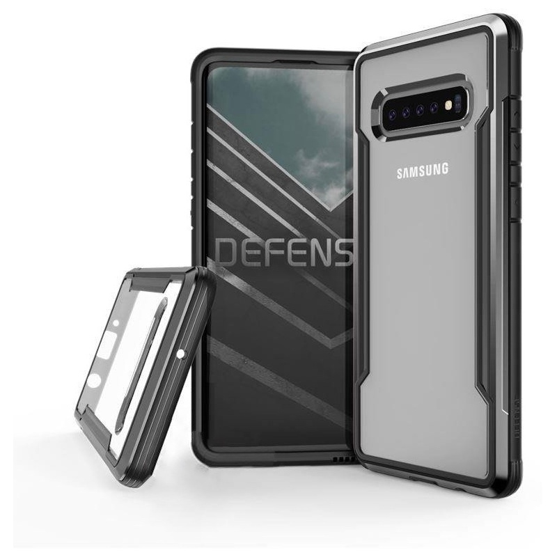 X-Doria Distributor - 6950941481151 - XDR001BLK - X-Doria Defense Shield - Aluminum Case for Samsung Galaxy S10 (Drop test 3m) (Black) - B2B homescreen