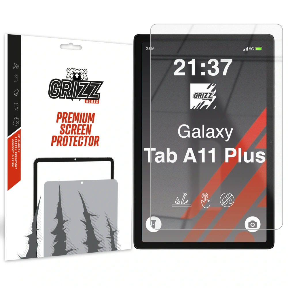 Szkło hybrydowe GrizzGlass HybridGlass do Samsung Galaxy Tab A11 Plus