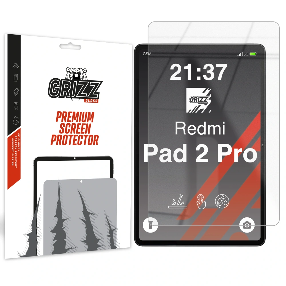 Szkło hybrydowe GrizzGlass HybridGlass do Xiaomi Redmi Pad 2 Pro