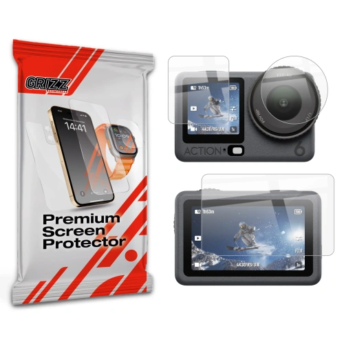 Folia ceramiczna GrizzGlass CeramicFilm do DJI Osmo Action 6