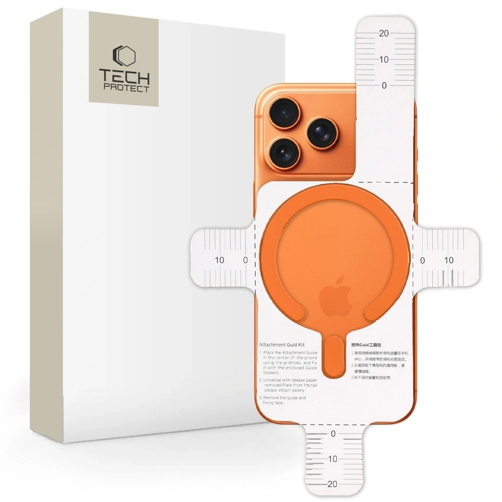 Uchwyt Tech-Protect MMP-200 Magnetic MagSafe Ring Cosmic Orange