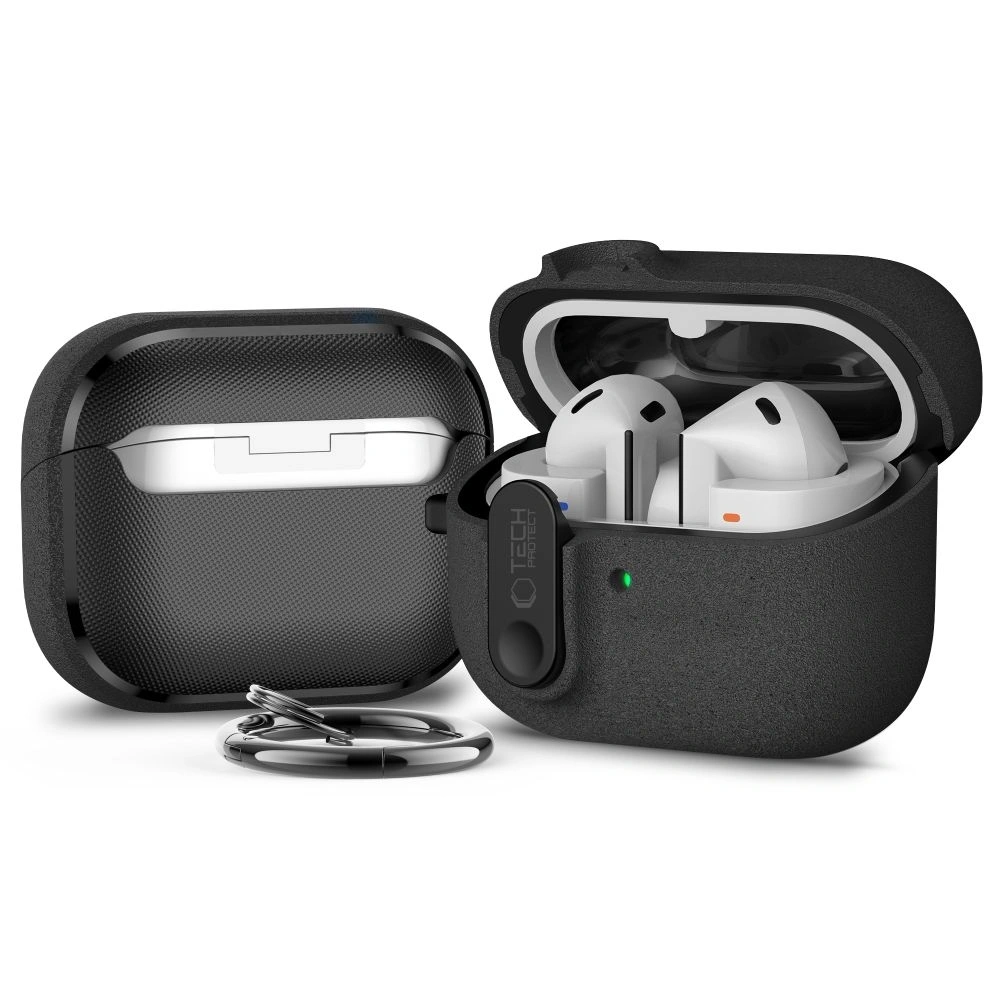 Etui Tech-Protect Slim Hook do Samsung Galaxy Buds 3 / 3 FE / 3 Pro Black