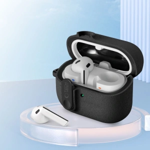 Etui Tech-Protect Slim Hook do Samsung Galaxy Buds 3 / 3 FE / 3 Pro Black