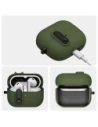 Etui Tech-Protect Slim Hook do Samsung Galaxy Buds 3 / 3 FE / 3 Pro Olive Green