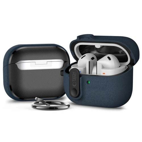 Etui Tech-Protect Slim Hook do Samsung Galaxy Buds 3 / 3 FE / 3 Pro Fluffy Blue