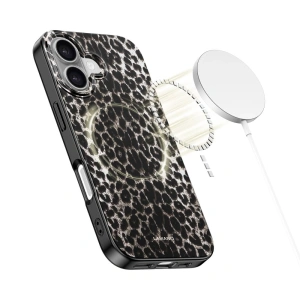 Etui Tech-Protect Lamano MagSafe do Apple iPhone 17 Leopard