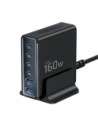 Ładowarka sieciowa Tech-Protect DC160W-GAN 6-port Desktop Charger PD 160W / QC3.0 Black