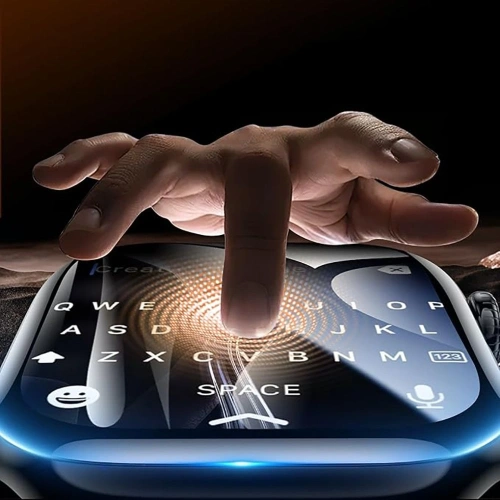 Szkło hybrydowe Tech-Protect Easy Set Flex+ do Apple Watch 10 / 11 42mm Black [3 PACK]