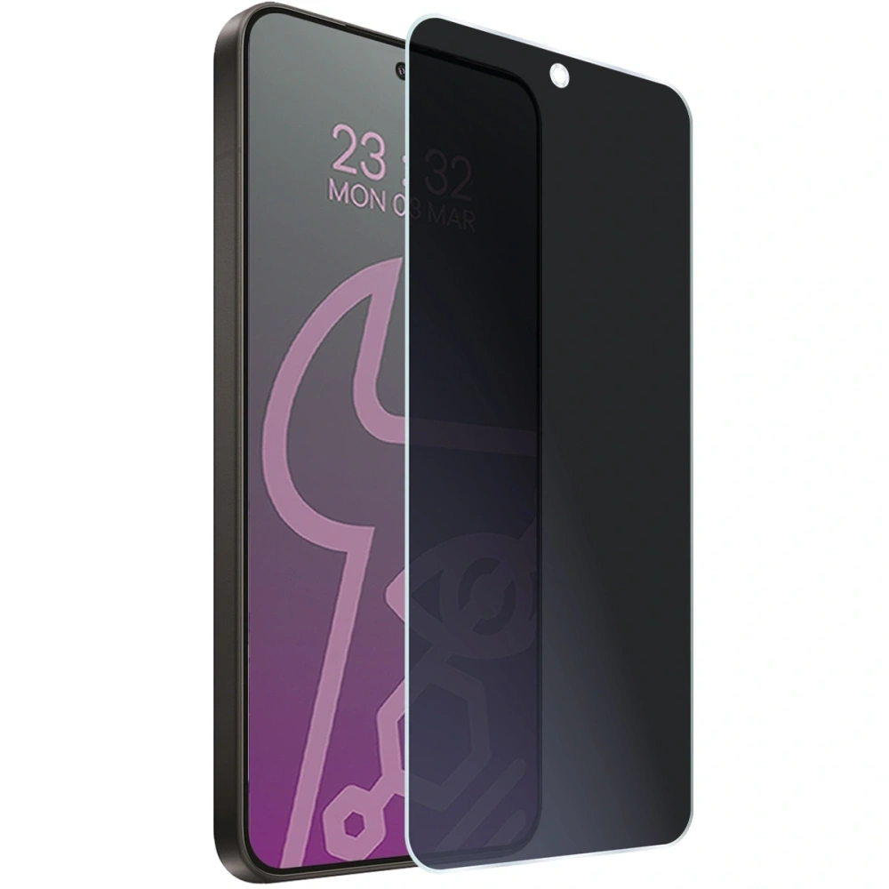 Prywatyzujące szkło hybrydowe Bizon Glass Mule Shadow do Xiaomi 15 matowe