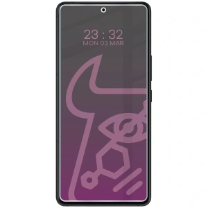 Prywatyzujące szkło hybrydowe Bizon Glass Mule Shadow do Asus ROG Phone 9 matowe