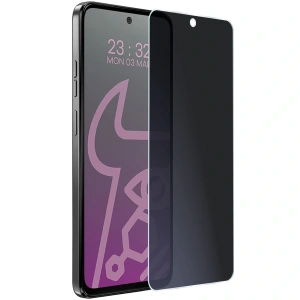 Prywatyzujące szkło hybrydowe Bizon Glass Mule Shadow do Motorola Moto G15 Power matowe