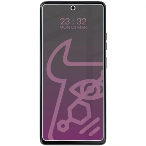 Prywatyzujące szkło hybrydowe Bizon Glass Mule Shadow do Motorola Moto G75 5G matowe