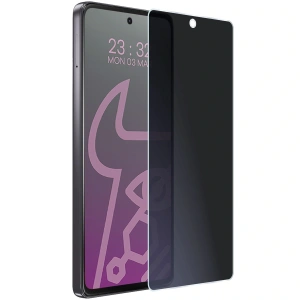 Prywatyzujące szkło hybrydowe Bizon Glass Mule Shadow do Motorola Moto G75 5G matowe