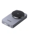 Magnetyczna ładowarka bezprzewodowa 2w1 UGREEN W706 MagSafe 15W (czarna)