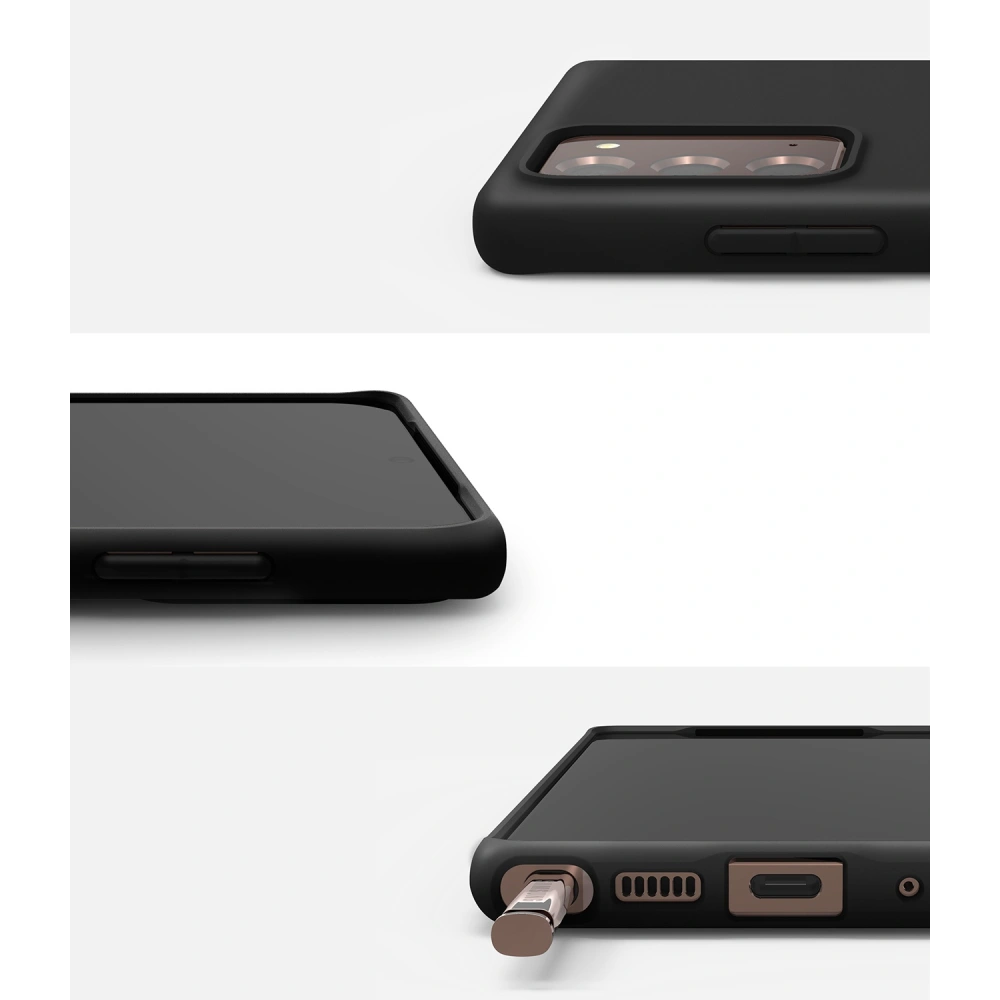 Hurtownia GSM - Etui Ringke Air S Samsung Galaxy Note 20 Černé - RGK1234BLK - {ean13} - Hurt