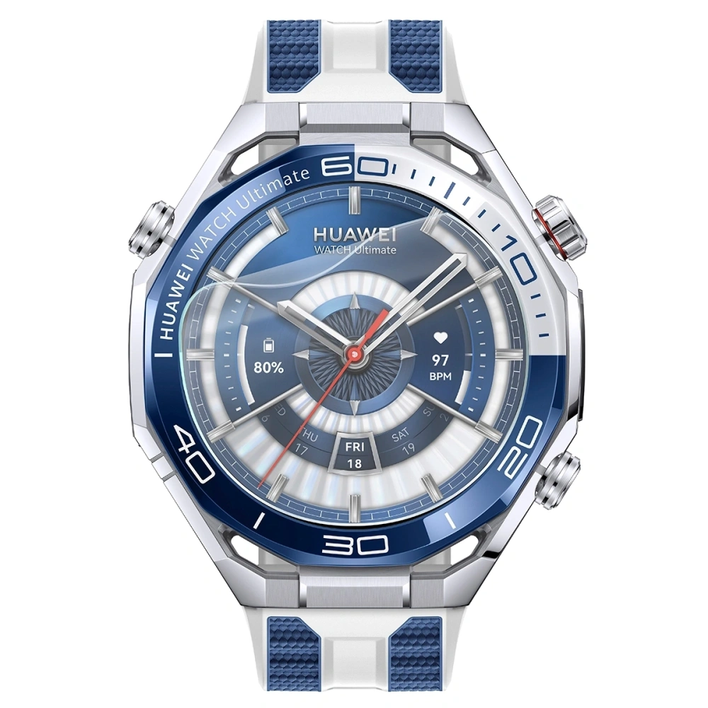 Folia hydrożelowa na ekran Bizon Glass Watch Hydrogel do Huawei Watch Ultimate 2