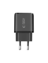 Ładowarka sieciowa Tech-Protect NCA45W-GAN USB-A, USB-C Network Charger PD 45W / QC3.0 + USB-C Cable Black