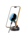 Uchwyt z ładowarką bezprzewodową Tech-Protect MM25W-V8 Qi2.2 Magnetic MagSafe Windshield & Dashboard Car Mount Wireless Charger 25W Black