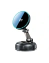 Uchwyt z ładowarką bezprzewodową Tech-Protect MM25W-V8 Qi2.2 Magnetic MagSafe Windshield & Dashboard Car Mount Wireless Charger 25W Black