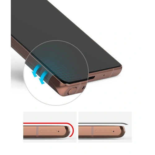 Folia hydrożelowa Ringke Dual Easy Wing Full Cover Samsung Galaxy Note 20 [2 PACK]