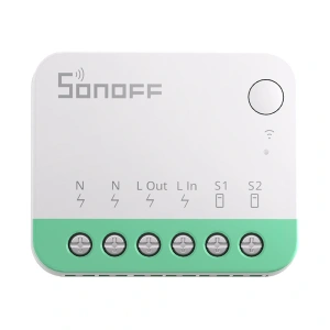 Inteligentny mini przełącznik WiFi Sonoff MINIR4M Matter (HomeKit, SmartThings, Home Assistant)