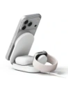 Ładowarka bezprzewodowa Ringke Qi2.2 25w 3in1 Magnetic MagSafe Wireless Folding Charger White
