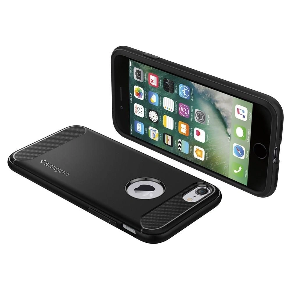 Hurtownia GSM - Etui Spigen Rugged Armor Apple iPhone 8/7 Black - SPN1221BLK - {ean13} - Hurt