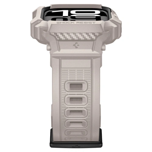 Etui Spigen Rugged Armor Pro V2 do Apple Watch 10 / 11 46mm Dune Beige
