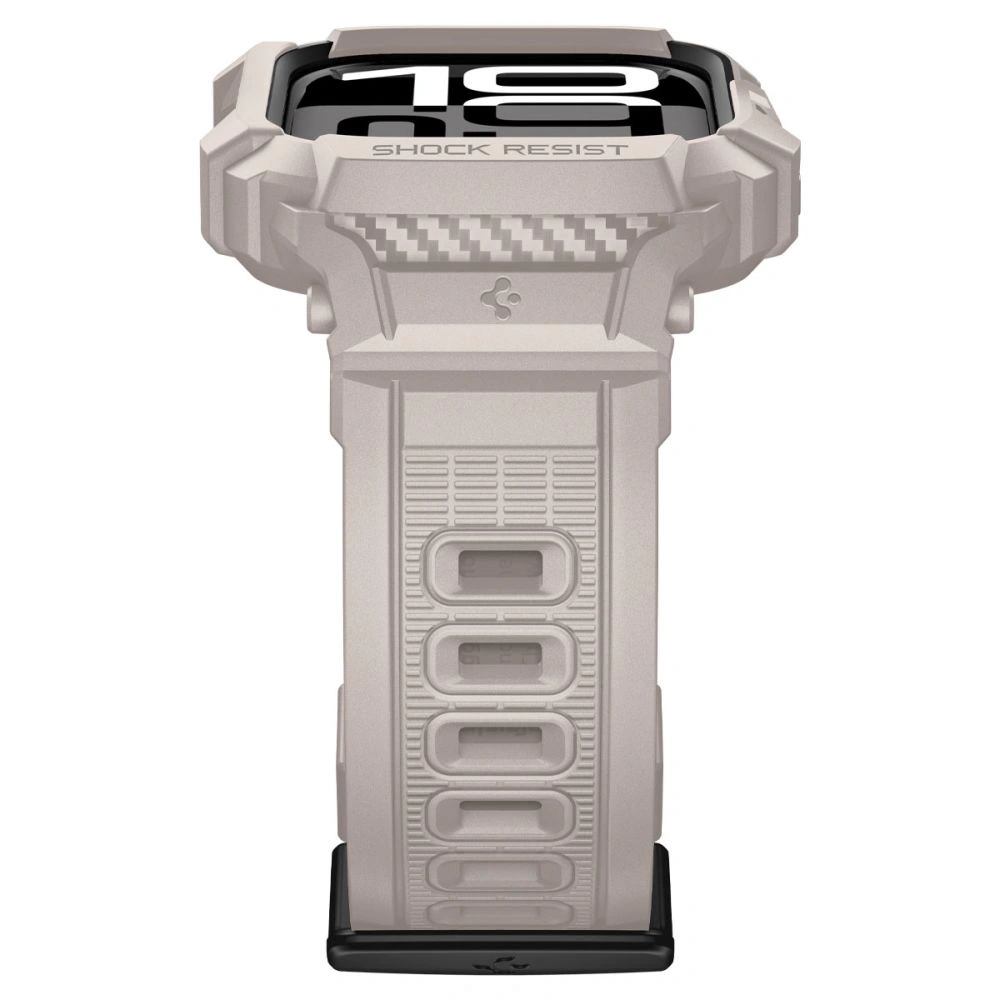 Etui Spigen Rugged Armor Pro V2 do Apple Watch 10 / 11 46mm Dune Beige
