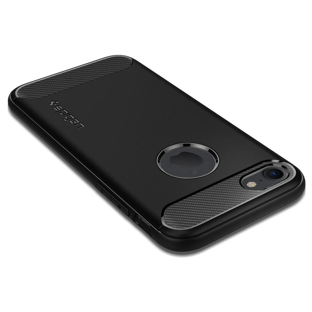 Hurtownia GSM - Etui Spigen Rugged Armor Apple iPhone 8/7 černé - SPN1221BLK - {ean13} - Hurt