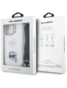 Etui Karl Lagerfeld IML Crossbody Karl&Choupette Head do Apple iPhone 16 Pro Max biały