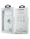 Etui Karl Lagerfeld IML Peekaboo MagSafe do Apple iPhone 17 Pro Max transparent