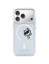 Etui Karl Lagerfeld IML Peekaboo MagSafe do Apple iPhone 17 Pro transparent